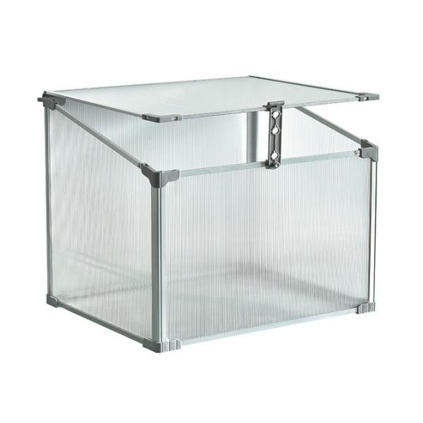 Oxidized Aluminium Small Greenhouse 0.9mm 1.0Mm PC sheets Polycarbonate Vent Anchor