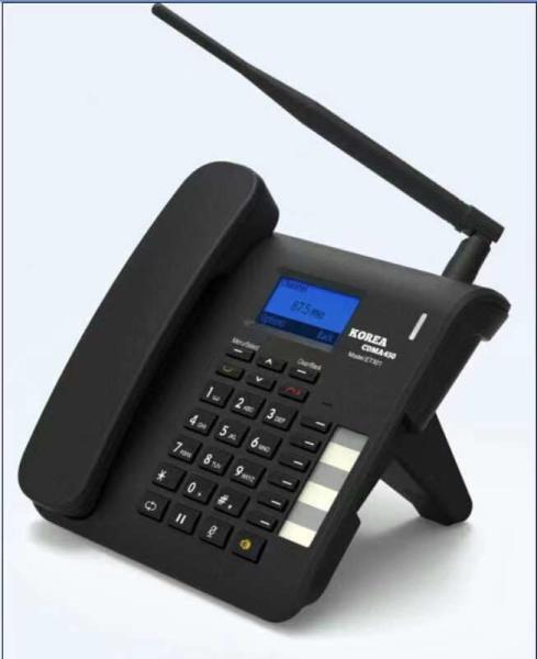 Redial 450MHz Wireless CDMA Landline Phones Handfree Small Landline Telephone