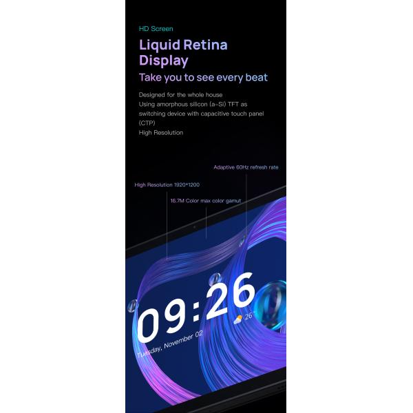 USB FHD Smart Home Touchscreen Control Panel Built In Zigbee Ble Gateway