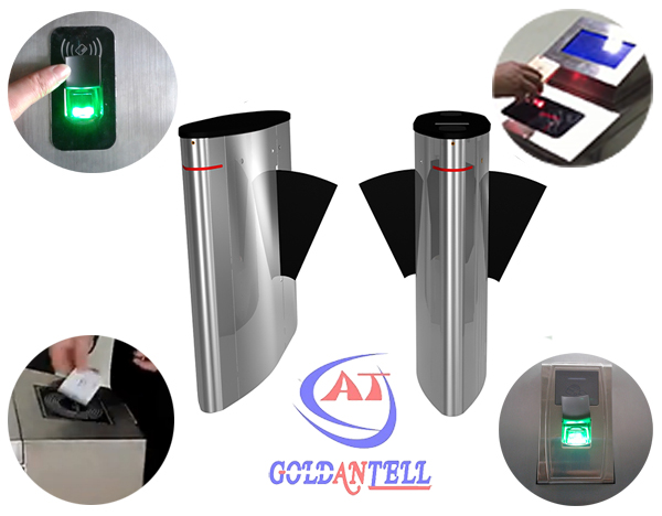 Впишите карту выхода RFID/станцию автоматического регулирования турникета барьера щитка тестера отпечатка пальцев/ESD