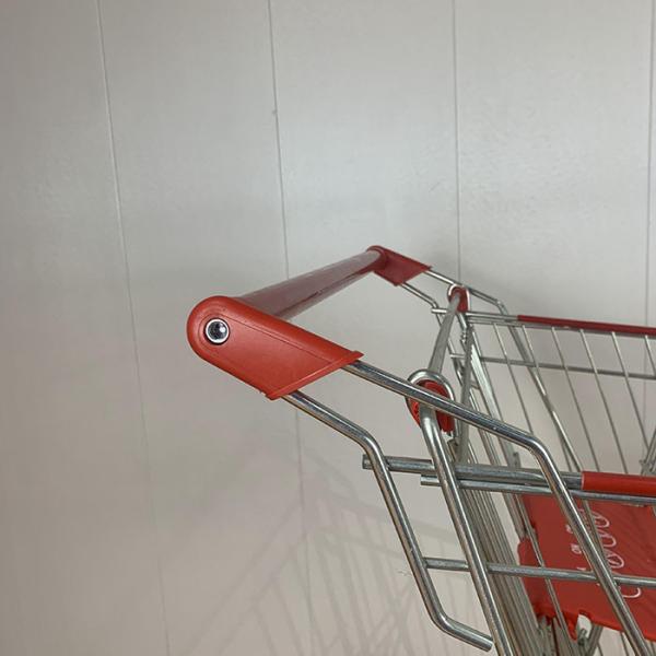 210L Tienda de variedades Certificado CE Rueda de ascensor de acero Carrito de compras
