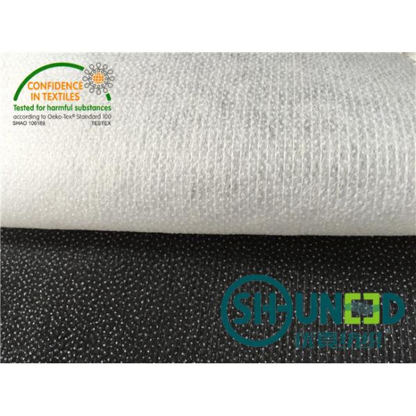 Оптически Interlining белизны Non сплетенный с составом нейлона/полиэфира