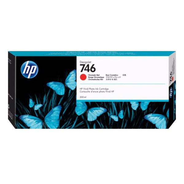 HP 746 300ml Full Color Digital Printing for Cartridge Original Compatible with HP DesignJet Z6/Z9 Printers SG MK