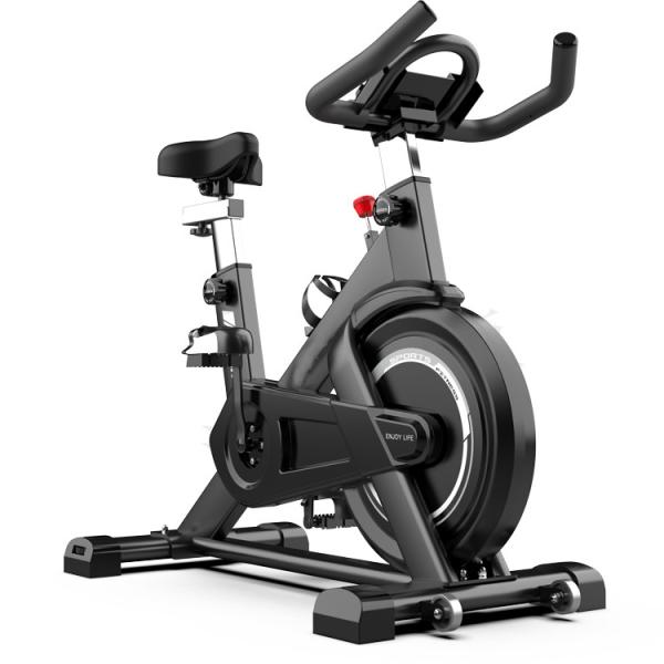 Stepless Resistance 4kg Flywheel Indoor Spin Bike for Silent Home and Gym Workout