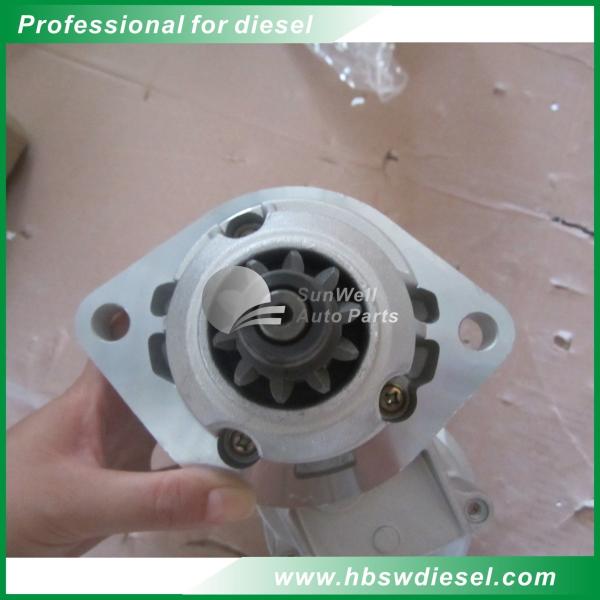 Cummins 6BT5.9 diesel engine 24v motor starter 3957593 = 3922474 228000-6670 generator for Komatsu PC200 excavator