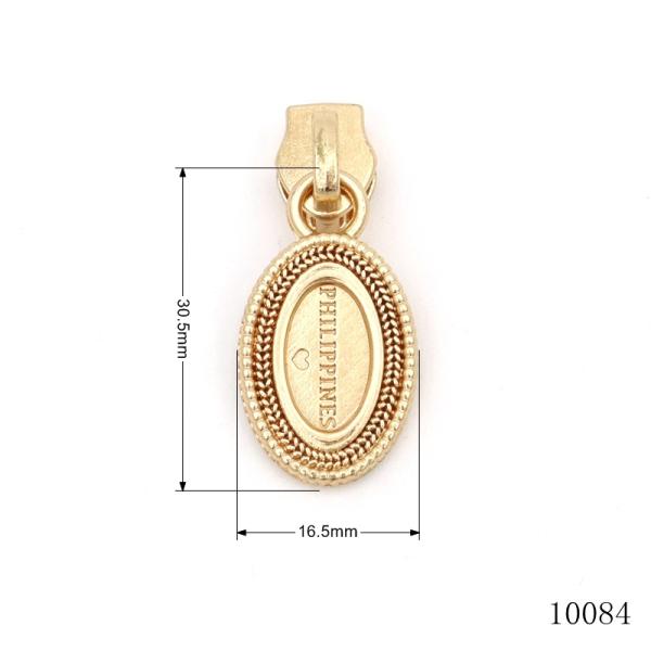 Luxury Zip Pull Charm Corrosion Resistant Zipper Pull Tab For Garment Handbag Accessories