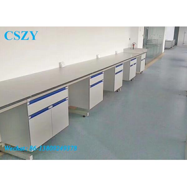 L*750(D)*850(H)mm hospital chemistry laboratory furniture work bench for pcr lab