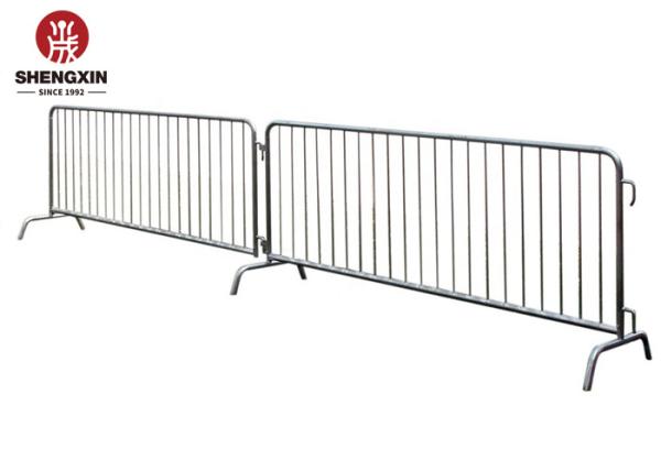 Stable Standing 2.5m Crowd Control Barrier For Running Event