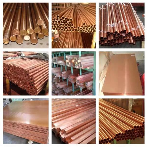 Customized TP1 Copper Round Tube Pipe 32mm OD 1.5mm Electronic Use