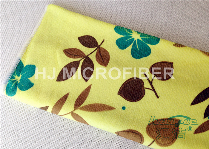 Домочаец Microfiber напечатал ткань чистки кухни/полотенца Microfiber