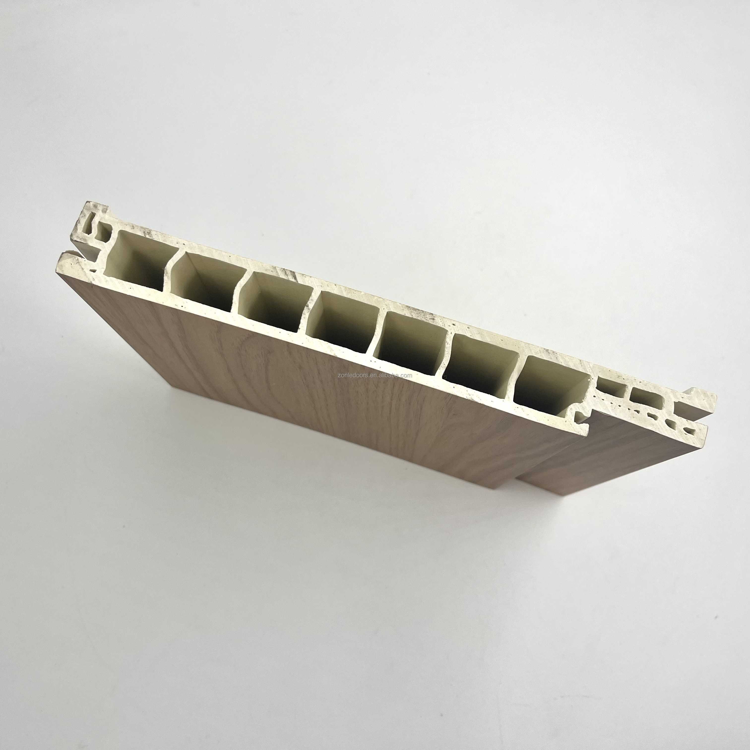 Modern Design Others Doors Waterproof Interior Hollow Bathroom Bedroom WPC Door Panel Sample Jamb Frame With Smart Lock
