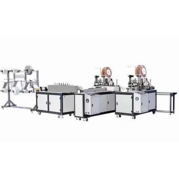 High Stability Automatic Face Mask Making Machine , Disposable Mask Machine