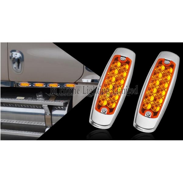 12v Led Side Marker Lights / Underwater Marine Lights For Marine Or Truck
