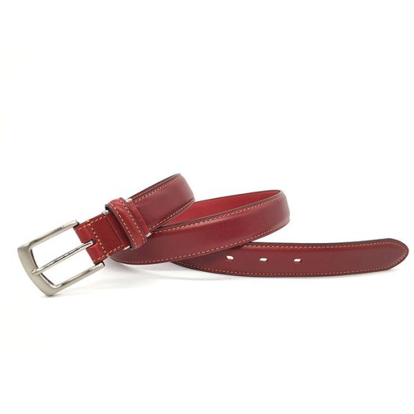 Ширина кожаного пояса 2.8cm женщин моды неподдельная приглаживает шить