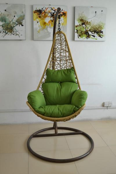Patio wicker swing chair--9713