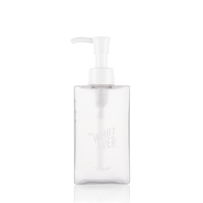 5 OZ Frosted Plastic Cosmetic Bottles Customized For Facial Cleanser
