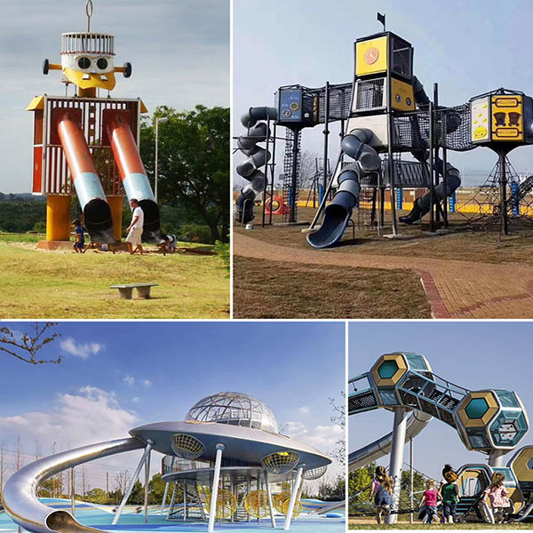 Material de acero galvanizado equipo al aire libre innovador del parque de atracciones