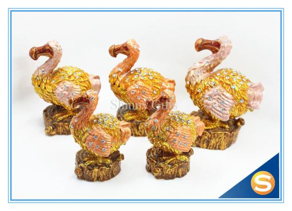Mauritius Metal Animal DoDo Bird Trinket Box For decoration SCJ361