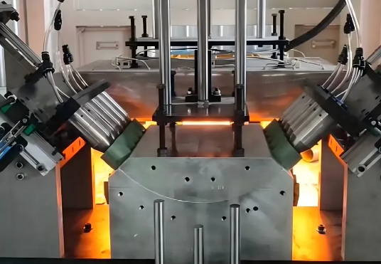 Good Quality PVC Semi-Automatic 110mm Size Pipe Bending Tube Machine with Good Price