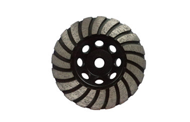 Precision 4.5'' Diamond Turbo Grinding Wheel With Aluminium Base for Marble