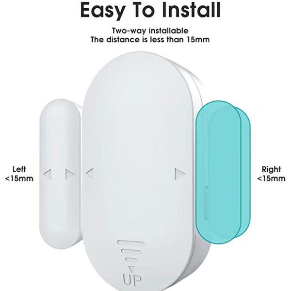 Сигнал тревоги датчика входа дверного сигнализатора окна магнитный для домашней безопасности детей