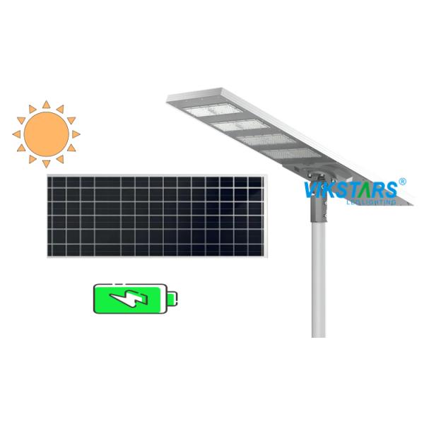 3.2v battery Solar Street Lights Wide Beam angle With Poly Panel