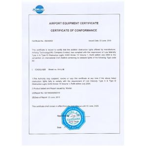 SHENZHEN ANHANG TECHNOLOGY CO., LTD Сертификации