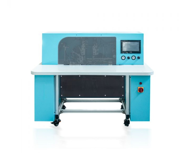 HX18B Semi Automatic Elastic Band Fixing Machine for Notebook Cover Production