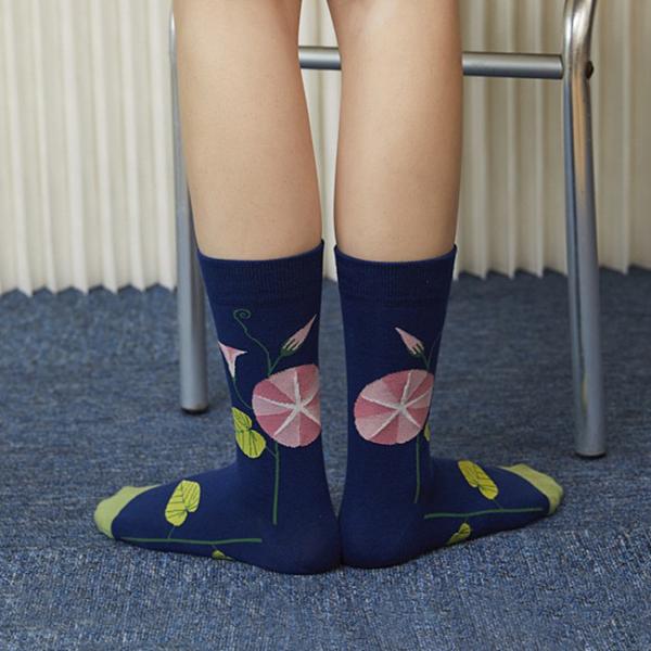 Custom Fashion Bamboo Crew Socks Unisex Anti Bacterial Bamboo Socks