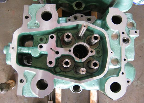 MAK 6M25 Marine Cylinder Heads , Main Engine Cylinder Head With Valve Seat / Guide