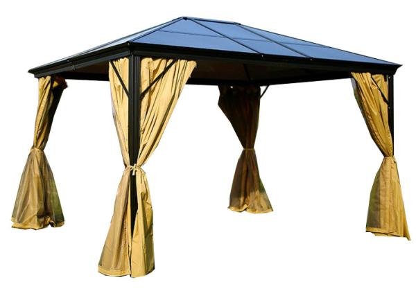 Luxury Garden Canopy Tent , Small Garden Party Tents 3x3 Aluminum Structure