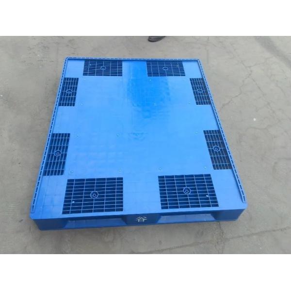 Customized 1200*1000 4 Way Entry Plastic Pallet for Beer Bottles and Juice Static Load 6T