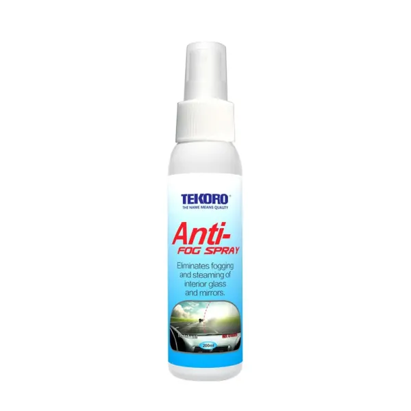 TEKORO Anti Mist Spray and Anti-fog Spray Eliminates Interior Condensation Quick & Simple to Use with Reduced Fogging for Car and Bathroom Mirrors