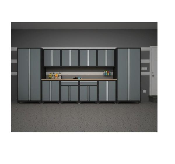 Heavy Duty Wheels Stainless Steel Tool Storage Box Metal Tool Box Cabinets for Garage