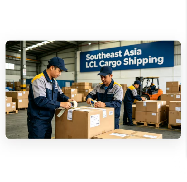 Southeast Asia LCL Cargo Shipping Service , LCL Sea Freight Shipping