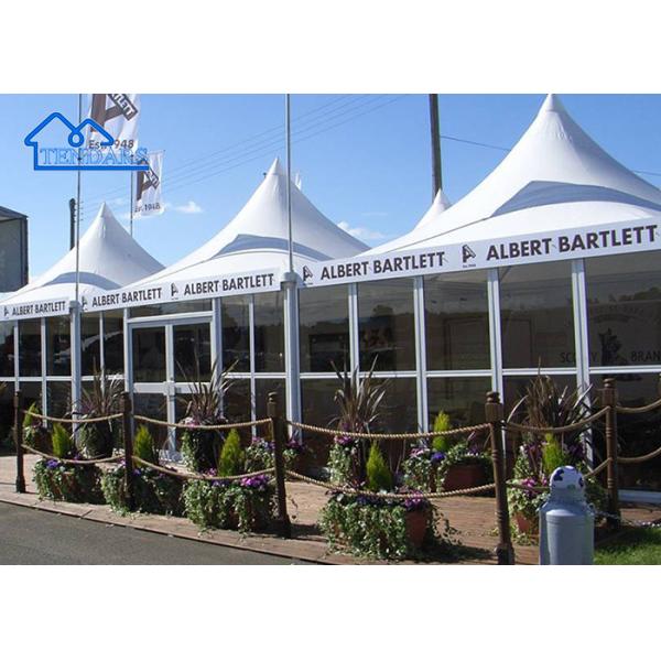 Custom Fire Retardant And UV Against Heavy Duty Aluminium Canopy Pagoda Party Tent