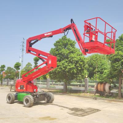 Electric Powered Hydraulic Articulating Boom Lift Aerial Work Platform for Construction