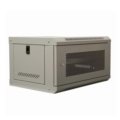 530*400*240 4U Rackmount Toughened Glass Door Server Rack Cabinet Static Loading 40 kg