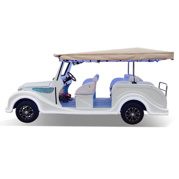 11 lugares Carro Elétrico Clássico Viagens Retro Carro Turístico Com Toldo Para Adultos