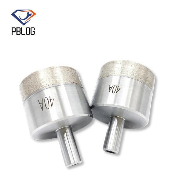 Fabrication d'une scie à fente droite à fente en verre diamanté