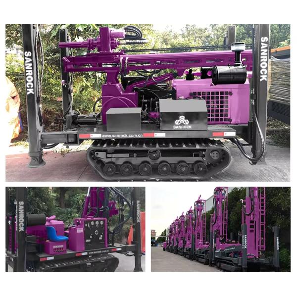 68KW Water Well Drilling Equipment for Deep Water Drilling at 2.5km/h Walking Speed