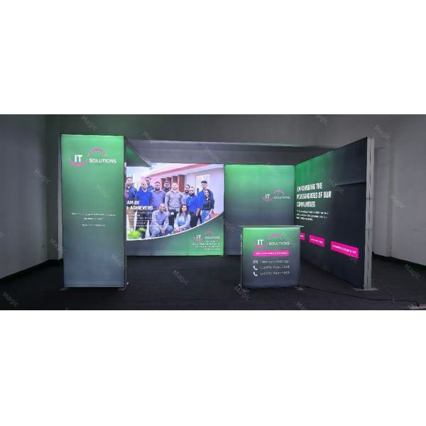 10x20ft SEG Light Box Backlit Expo Booth Exhibition Tradeshow Booth Display