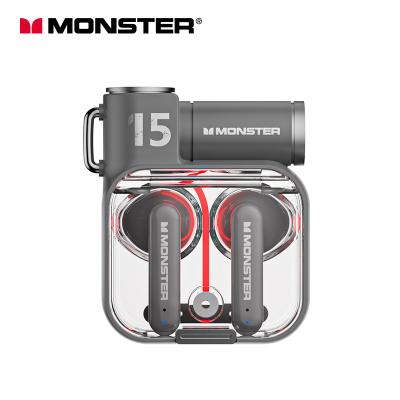 XKT15 Monster TWS Earbuds ANC ENC 4.5 Hours Music Playtime With Neon Lights