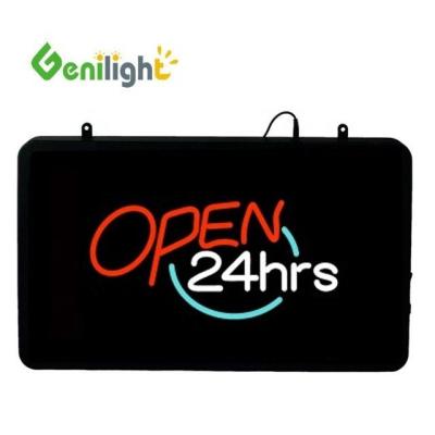 22*13 Inch LED Neon Sign with 24-Hour Open Letter Customizable and CE RoHS Certified