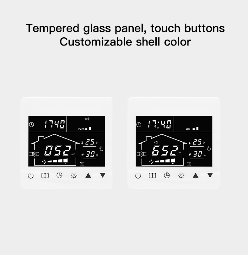 Smart Fresh Air Digital Ventilation Controller For HRV ERV Systems