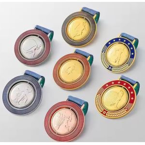 Custom Metal Medal with Die Stamping Process No Minimum Order and Europe and North America Design