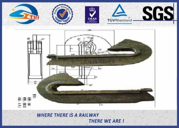 Rail Fixation Rail anchor fasteners 60Si2Mn 65 Mn Material Anticreeper