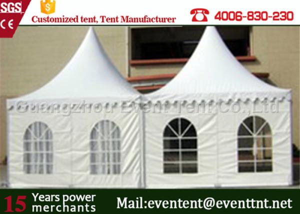 Easy Assembly Luxury Pagoda Party Tent Transparent For Family Camping ISO