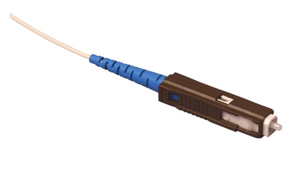 MU Simplex Duplex Fiber Optic Connector for OM3 OM4 Fiber Optic Cable