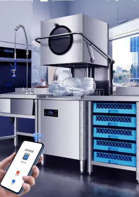 Hotel Used Conveyor Dishwasher For Commercial Kitchen Easy Operation